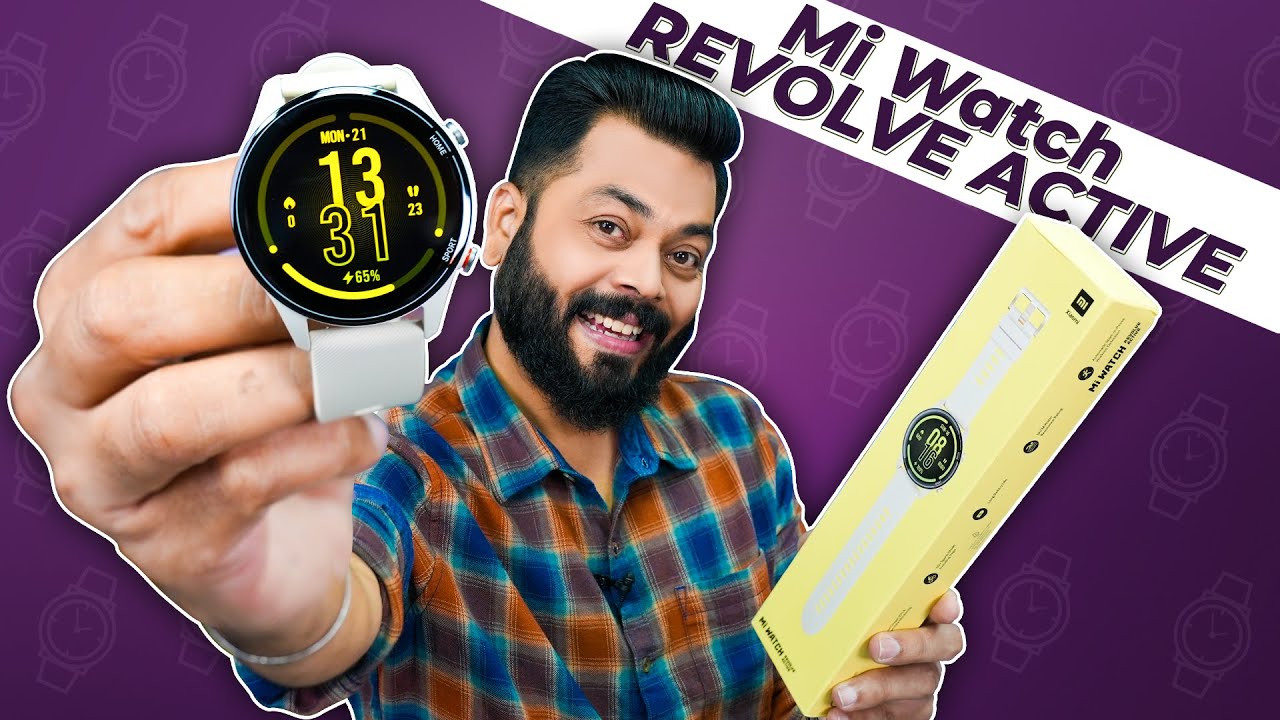 Mi Watch Revolve Active Unboxing And First Impressions ⚡ 1.39” AMOLED, 14 Days Battery, SpO2 & More