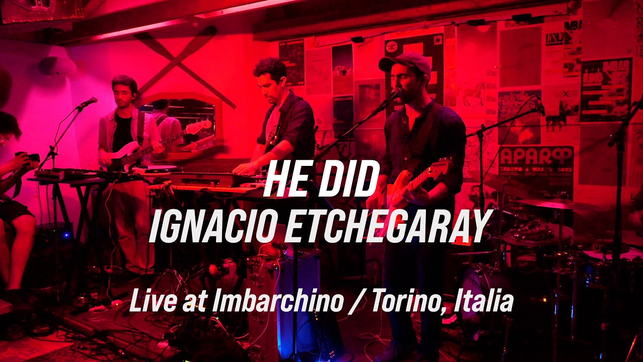 HE DID / LIVE IN TORINO