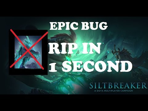 Dota 2 : Siltbreaker Act 2 Bug - Boss Killed in just 1 second! World Record.