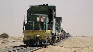 Mauritanie Adrar Train minier le plus long au monde / Mauritania Adrar Longest mining train