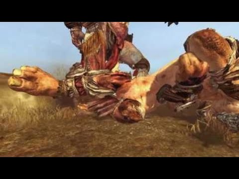 20 GIANTS VS 20 CHAOS GIANTS - MASSIVE BATTLE TOTAL WAR WARHAMMER