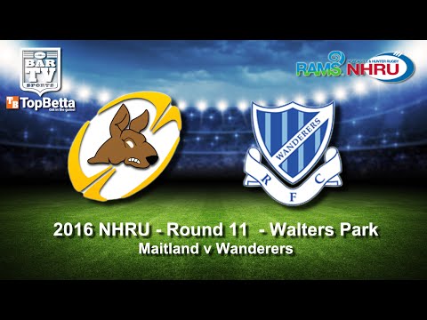 2016 NHRU - Round 11 - Lake Macquarie v Wanderers