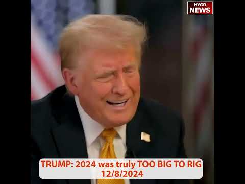 TRUMP: 2024 was truly TOO BIG TO RIG, only lowering prices; Stephen Miller: border & tax reform