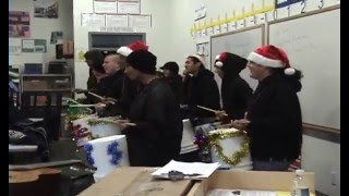 SAE Drumline in Pomona Christmas Parade