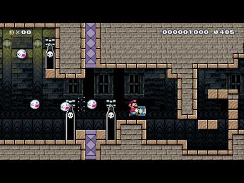 Secret of the Boo Gate by Danno - SUPER MARIO MAKER - NO COMMENTARY 1AU