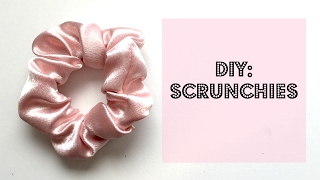 DIY Scrunchies!