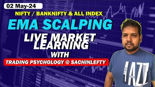 Live trading Banknifty nifty Options |  Nifty prediction live | Trading Psychology  @sachinlefty