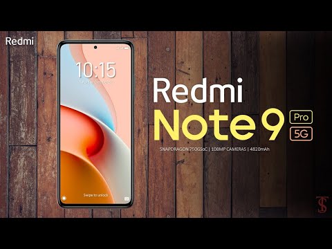 Redmi Note 9 Pro 5G Price, Official Look, Design, Camera, Specifications, 8GB RAM, Features
