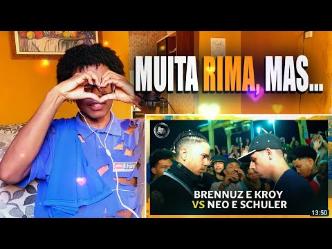 (FICOU PESSOAL 🔥🔥) SCHULER E NEO X BRENNUZ  E KROY | React [SEMI FINAL - COLISEU - EDIÇÃO 140]