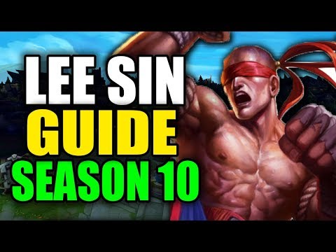 SEASON 10 LEE SIN GAMEPLAY GUIDE - (Best Lee Sin Build, Runes, Playstyle) - League of Legends