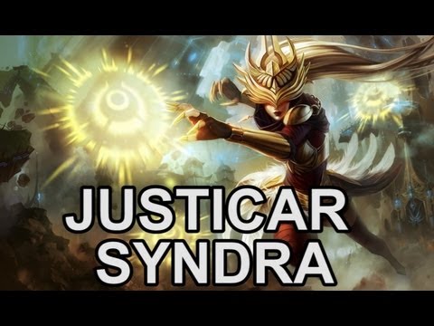 Justicar Syndra Skin and Abilities - New Skin Preview - League of Legends