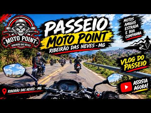 Passeio Moto Point Ribeirao das Neves - MG Vlog do Passeio
