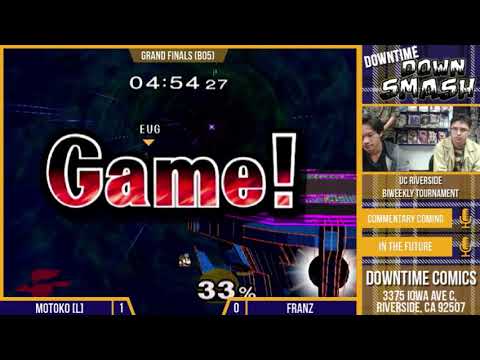 Downtime Downsmash #6 - Franz (Doc) vs Motoko (Fox) - Grand Finals