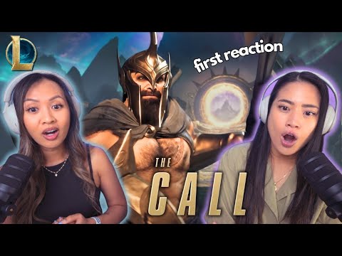 FINALLY Reacting to "THE CALL" League of Legend's Cinematics | Reaction & Review