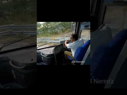 Volvo Bus Extreme steering action for Extreme Ghat section Turn.