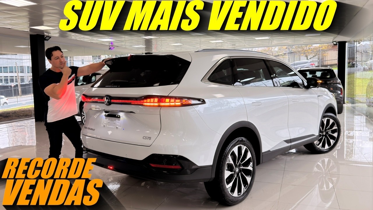 CAOA CHANGAN CS75 2027 VENDAS DISPARAM! Descubra por que é LÍDER na China