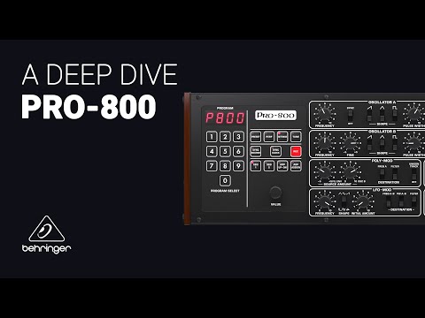 The PRO-800 Behringer complete Deep Dive guide tutorial