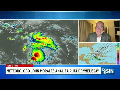 LIVE: John Morales and Alicia Ortega analyze Storm Melissa, which threatens the Dominican Republic.