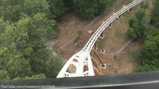 preview picture of video 'Powder Keg Front Row (HD POV) Silver Dollar City'