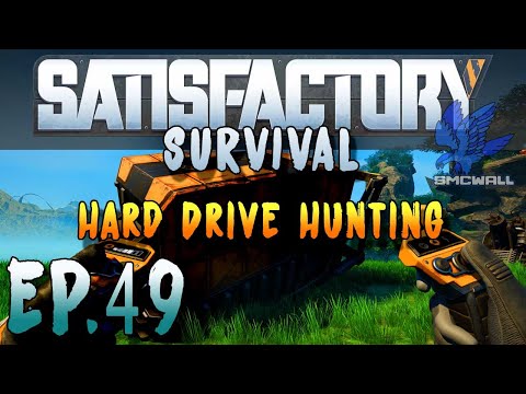 Satisfactory 1.0 - Survival - EP49 - Hard Drive Hunting