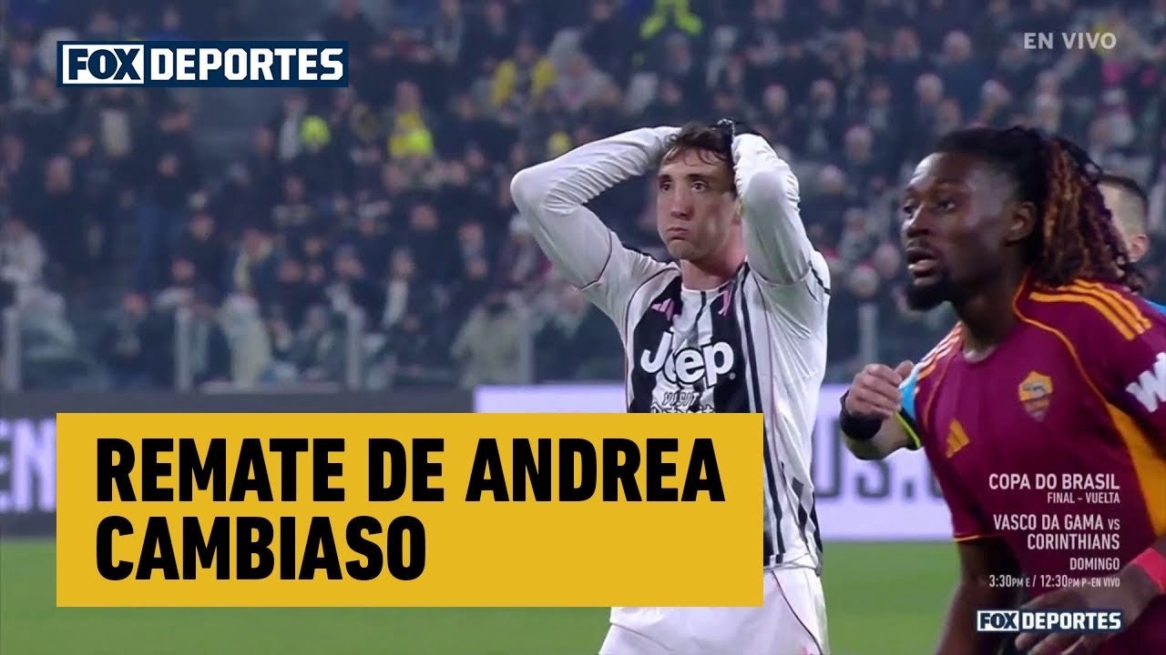 🧤😳 REMATE DE Andrea Cambiaso | Juventus 1-0 Roma | Serie A 2025 | Jornada 16