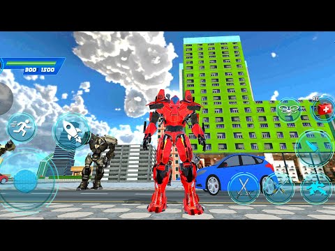 Spider Drone Robot Car Transforming Games 2021 Android gameplay