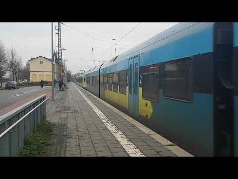 Eurobahn als RB65 in Greven im WFB design.