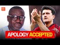 Isaac Adongo Apologises to Harry Maguire, He Replies!!!