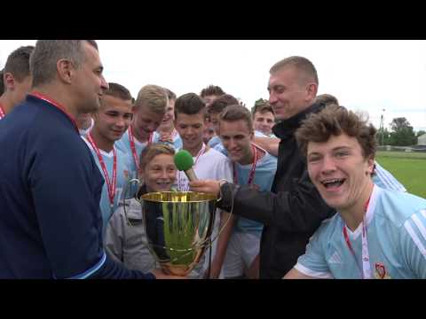 Finałowy mecz turnieju o puchar im. Kazimierza Górskiego: Mazowiecki ZPN - Łódzki ZPN 1-0