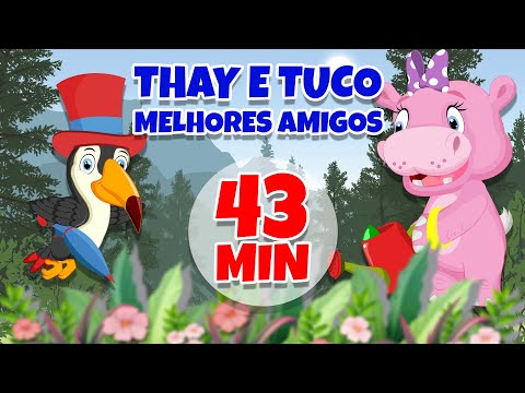 Thay e Tuco Melhores Amigos - Giramille 43 min | Desenho Animado Musical