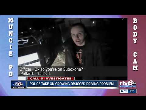 Drugged driving a growing problem on Central Indiana roads, numbers show Video