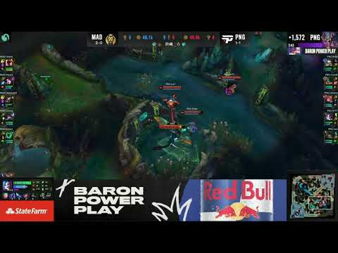 Zoe tinowns Baron Steal | MAD vs. PNG | MSI 2021 Day 3