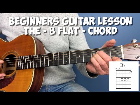 How to play B flat - The Bb chord