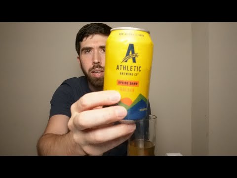 Non-Alcoholic Beer Review: Upside Dawn Golden (Athletic Brewing)