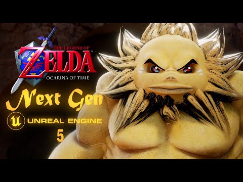 ⭐[4K] Zelda Ocarina of Time Next Gen: Goron City - Unreal Engine 5