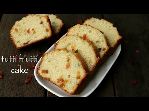 tutti frutti cake recipe | eggless tutti frutti cake | christmas cake recipe