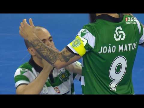 Taça da Liga Futsal, quartos de final: SC Braga AAUM 1-6 Sporting CP