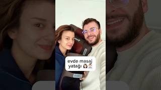 evde masaj yatağı #couple #unboxing #işbirliği #deneme #masaji #rahat 