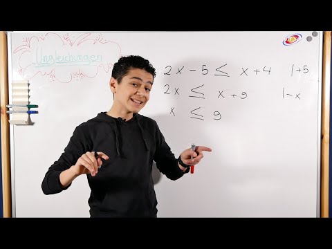 Ungleichungen lösen + Aufgaben | einfach erklärt
