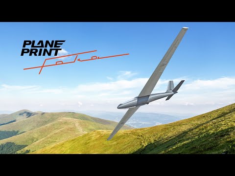 Planeprint Foka 4 Maiden flight