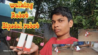 Download the video "How to Make a walking Robot | Bipedal robot |Ranjith art of science"
