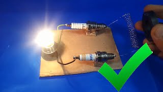 Free Energy Electricity From Spark Plugs After few Attempts, My Verdict!