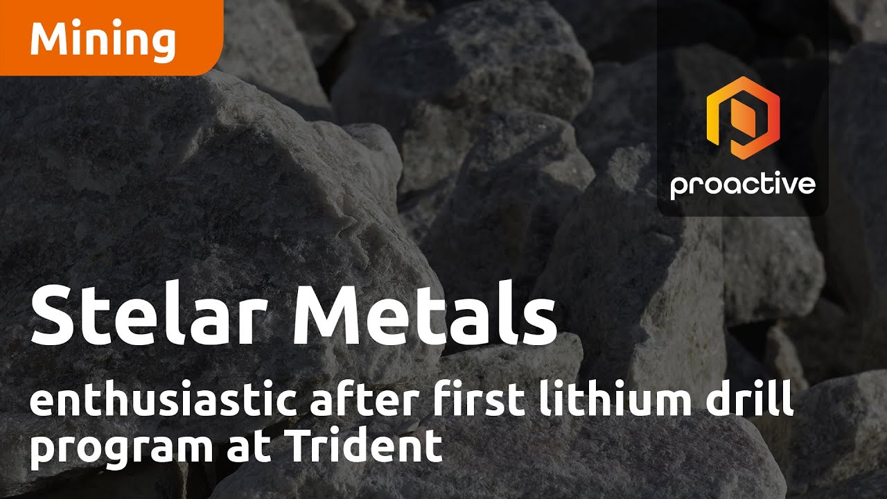 Stelar Metals enthusiastic after first lithium drill program at Trident