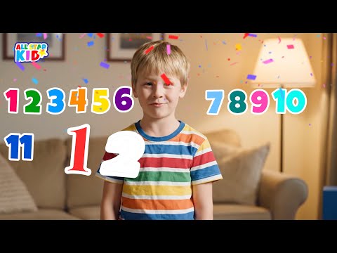 Come count with me #12 #numbers All Star Kid is an edutainment brand ...