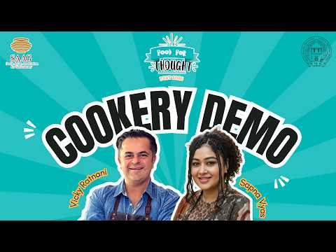 Celebrity Chef Vicky Ratnani & Sapna Vyas