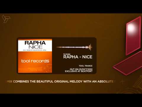 TLT030 Rapha - NICE (incl. Maarten de Jong Remix) - more than nice!!