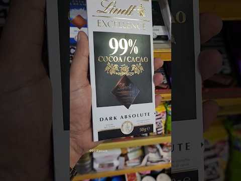 Lindt 99% Dark Chocolate 🍫