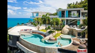 Ultra Luxury Amazing 5 Bed Sea View Villa, 270° Panorama in Chaweng Noi, Koh Samui