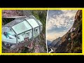 Breaking News Jaw Dropping The Glass Pod Airbnb Hanging Off A Cliff You Will Be Very Brave To Stay
