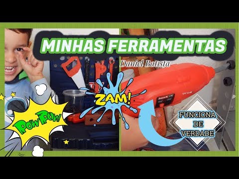 MINHA CAIXA DE FERRAMENTAS / BRINQUEDO DE CRIANÇA